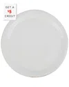Vietri Cucina Fresca Dinner Plate With $5 Credit In White