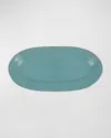 Vietri Cucina Fresca Narrow Oval Platter In Blue