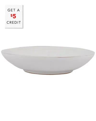 Vietri Cucina Fresca Pasta Bowl With $5 Credit In White