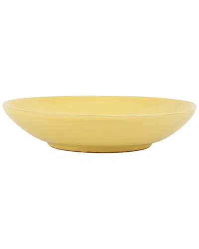 Vietri Cucina Fresca Pasta Bowl In Yellow