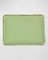 Vietri Cucina Fresca Rectangular Tray In Green