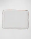 Vietri Cucina Fresca Rectangular Tray In White