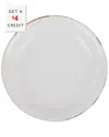 Vietri Cucina Fresca Salad Plate With $4 Credit In White