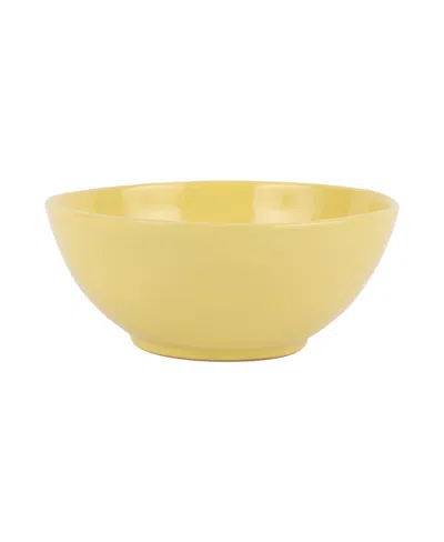 Vietri Cucina Fresca Small Serving Bowl 9" In Saffron