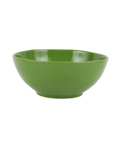 Vietri Cucina Fresca Small Serving Bowl 9" In Sage