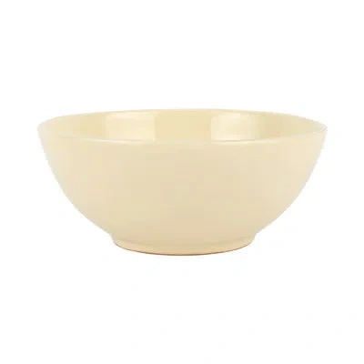Vietri Cucina Fresca Small Serving Bowl In Crema