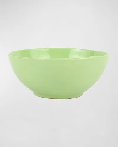Vietri Cucina Fresca Small Serving Bowl In Pistachio