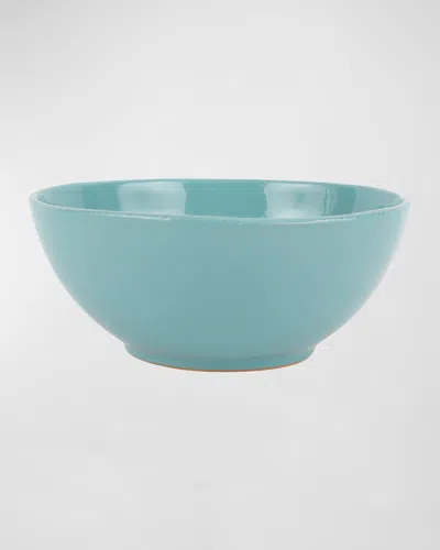 Vietri Cucina Fresca Small Serving Bowl In Turquoise