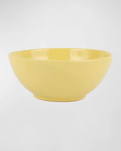 Vietri Cucina Fresca Small Serving Bowl In Yellow