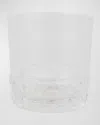 Vietri Deco Short Tumbler, 12 Ounces In White