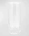 Vietri Deco Tall Tumbler, 16 Ounces In White