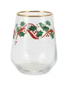 Vietri Dnu Unprofitable Viva By  Holly Stemless Wine Glass