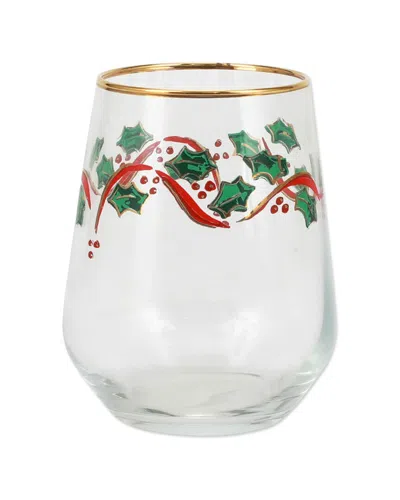Vietri Dnu Unprofitable Viva By  Holly Stemless Wine Glass In No Color