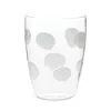Vietri Drop Tall Tumbler In White