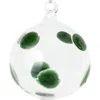Vietri Drop Glass Ornament In Green