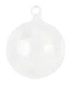 Vietri Drop Ornament In White