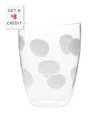 Vietri Drop Tall Tumbler In White