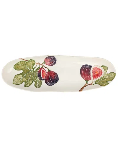 VIETRI VIETRI FICO NARROW OVAL PLATTER
