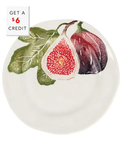 Vietri Fico Salad Plate With $6 Credit