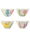 Vietri Fiori Di Campo Cereal Bowls - Set Of 4 In Multi