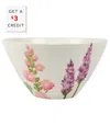 Vietri Fiori Di Campo Lavender Cereal Bowl With $3 Credit In Multi