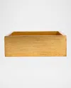 Vietri Florentine Wooden Accessories Cocktail Napkin Holder In Gold