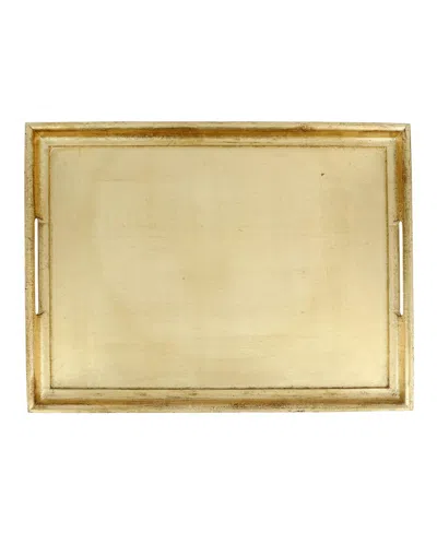 VIETRI FLORENTINE WOODEN ACCESSORIES LARGE RECTANGULAR TRAY