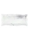 Vietri Florentine Wooden Accessories Marble Look Small Rectangular Tray In White