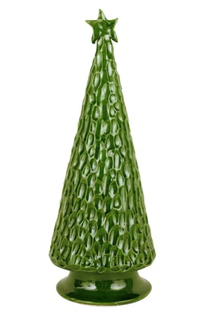 Vietri Foresta Ceramic Tree In Green