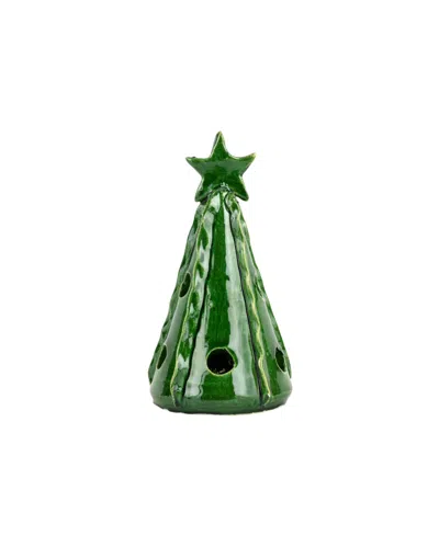 VIETRI FORESTA GREEN MINI RIBBON TREE