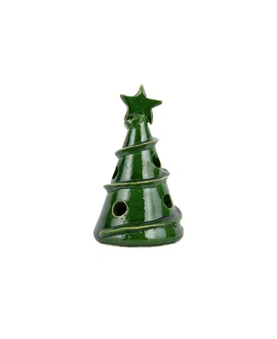 Vietri Foresta Green Mini Swirl Tree