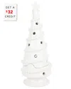 Vietri Foresta White Large Garland Tree In White