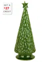 Vietri Foresta Ceramic Tree In Green