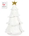 Vietri Foresta Medium Ruffled Tree With $31 Credit In White