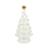 Vietri Foresta Medium Tree With Gold Star In White