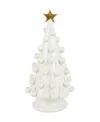Vietri Foresta Medium Tree With Gold Star In White