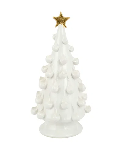 VIETRI FORESTA MEDIUM TREE WITH GOLD STAR