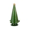Vietri Foresta Medium Tree With Swirl In Green