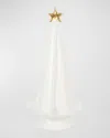 Vietri Foresta Swirl Tree, 15.3" In White