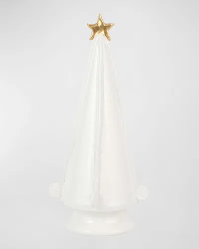 Shop Vietri Foresta Swirl Tree, 15.3" In White