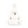 Vietri Foresta Mini Scalloped Tree Christmas Decor In White