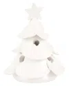 Vietri Foresta White Mini Scalloped Tree With $5 Credit