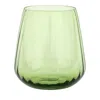 Vietri Francesca Amber Double Old Fashioned Glass In Green