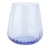 Vietri Francesca Double Old Fashioned Glass In Light Blue