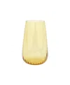 Vietri Francesca Highball Glass In Yellow