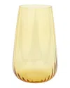 Vietri Francesca Highball Glass In Yellow