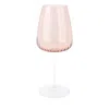 Vietri Francesca Water Glass In Blush