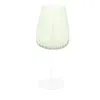 Vietri Francesca Amber Water Glass In Green