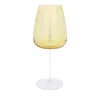 Vietri Francesca Water Glass In Medium Yel