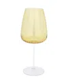 Vietri Francesca Water Glass In Yellow